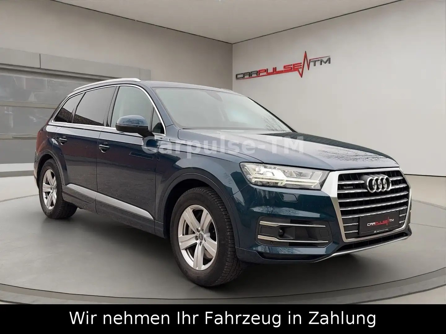 Audi Q7 3.0 TDI ultra quattro-1Hd.-7 Sitze-Standheiz. Blau - 1