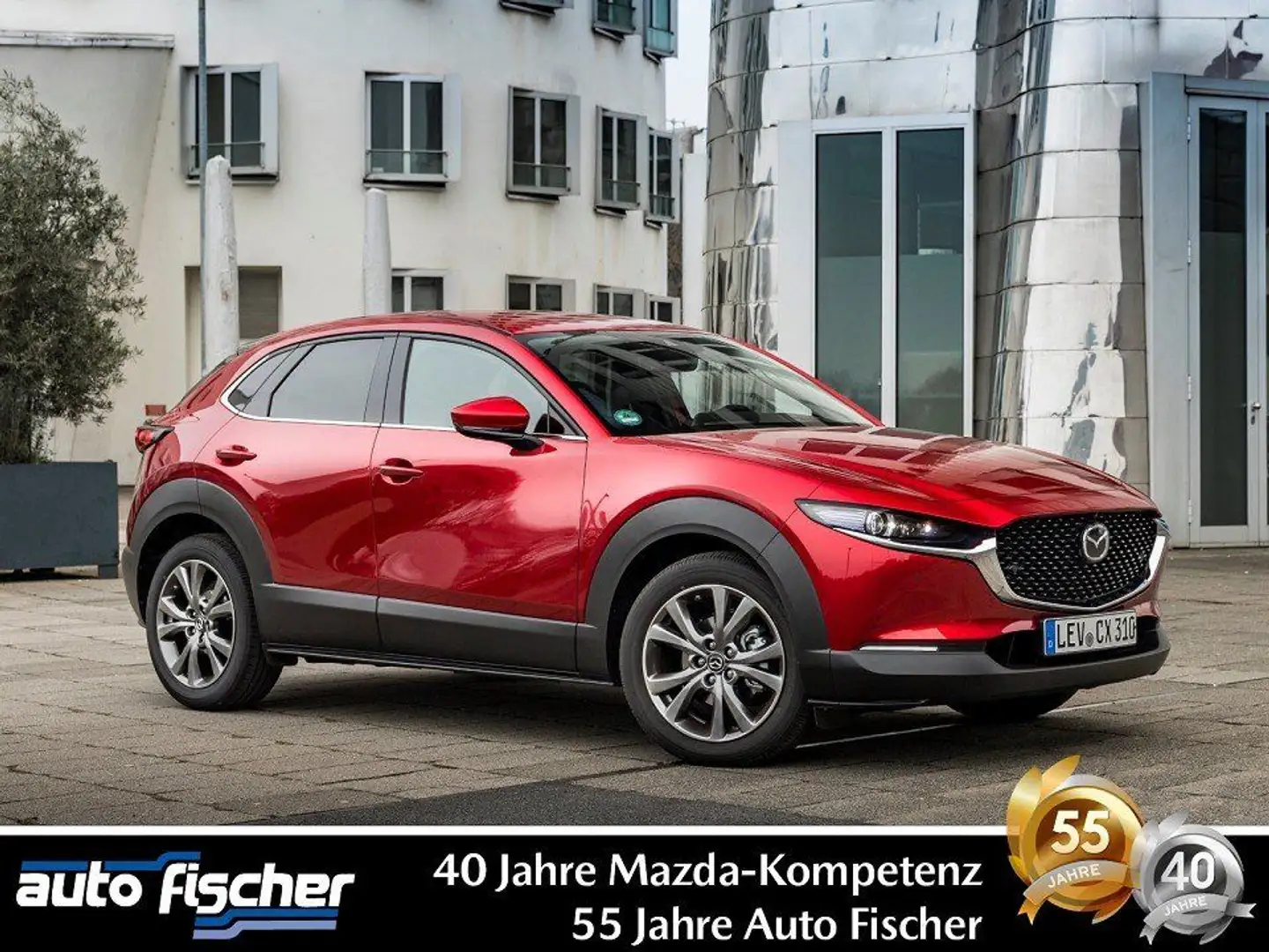 Mazda CX-30 2.5 (140PS) Autom. Centre-Line Desi-P. Mat Gris - 1