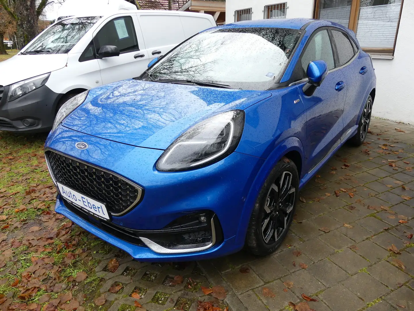 Ford Puma ST-Line Vignale *Navi*el.Heckklappe*DAB*Leder* Blau - 1