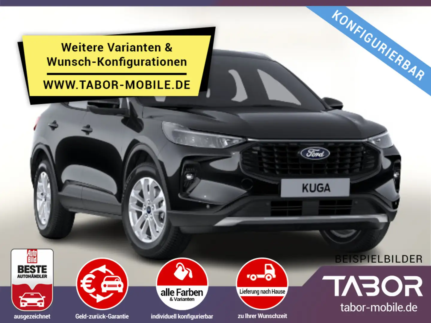 Ford Kuga 1.5 EcoBoost 186 Aut  Titanium LED Kam PDC Grün - 1