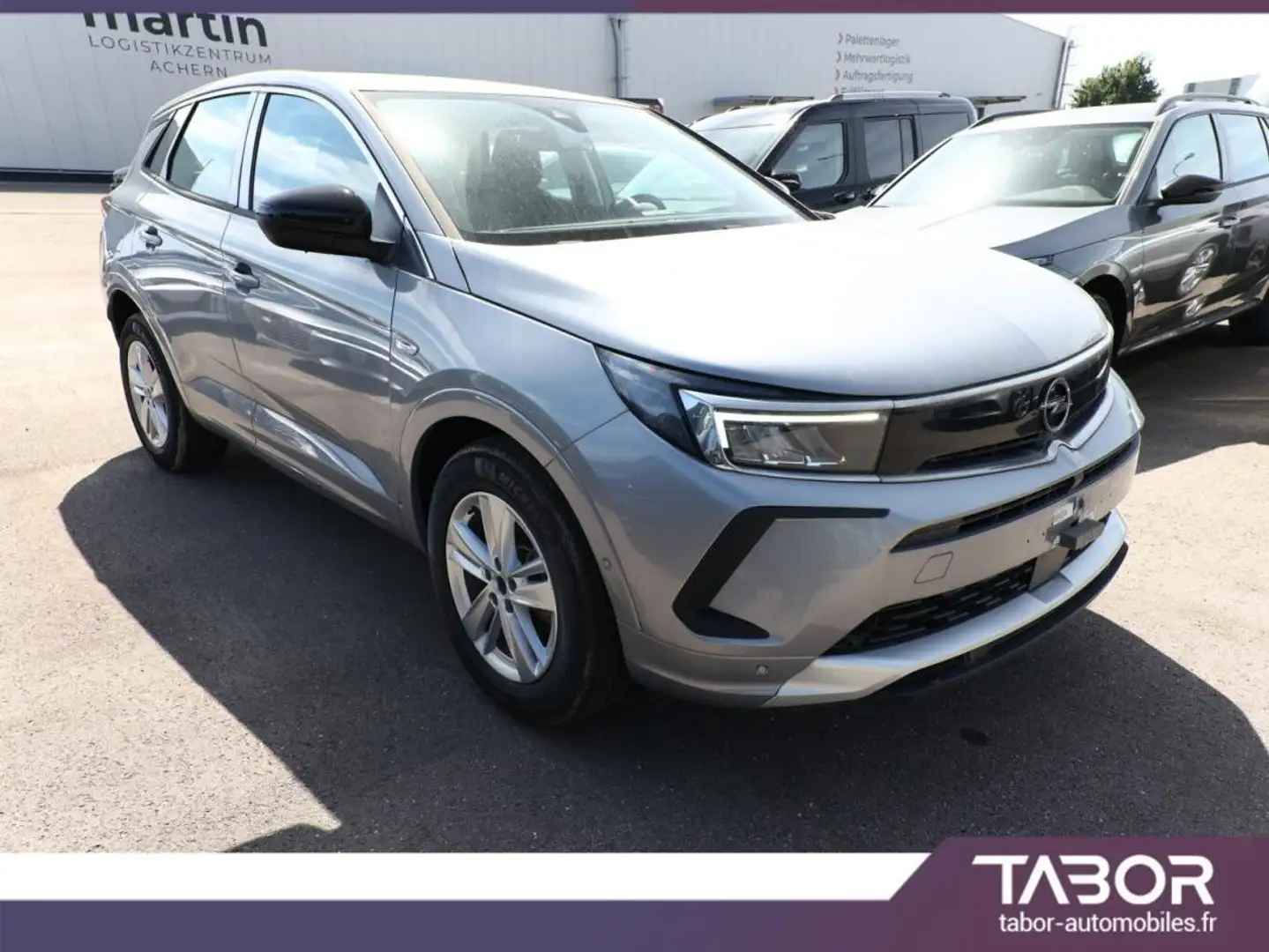 Opel Grandland 1.2 130 PDC 17p clim auto Gris - 2