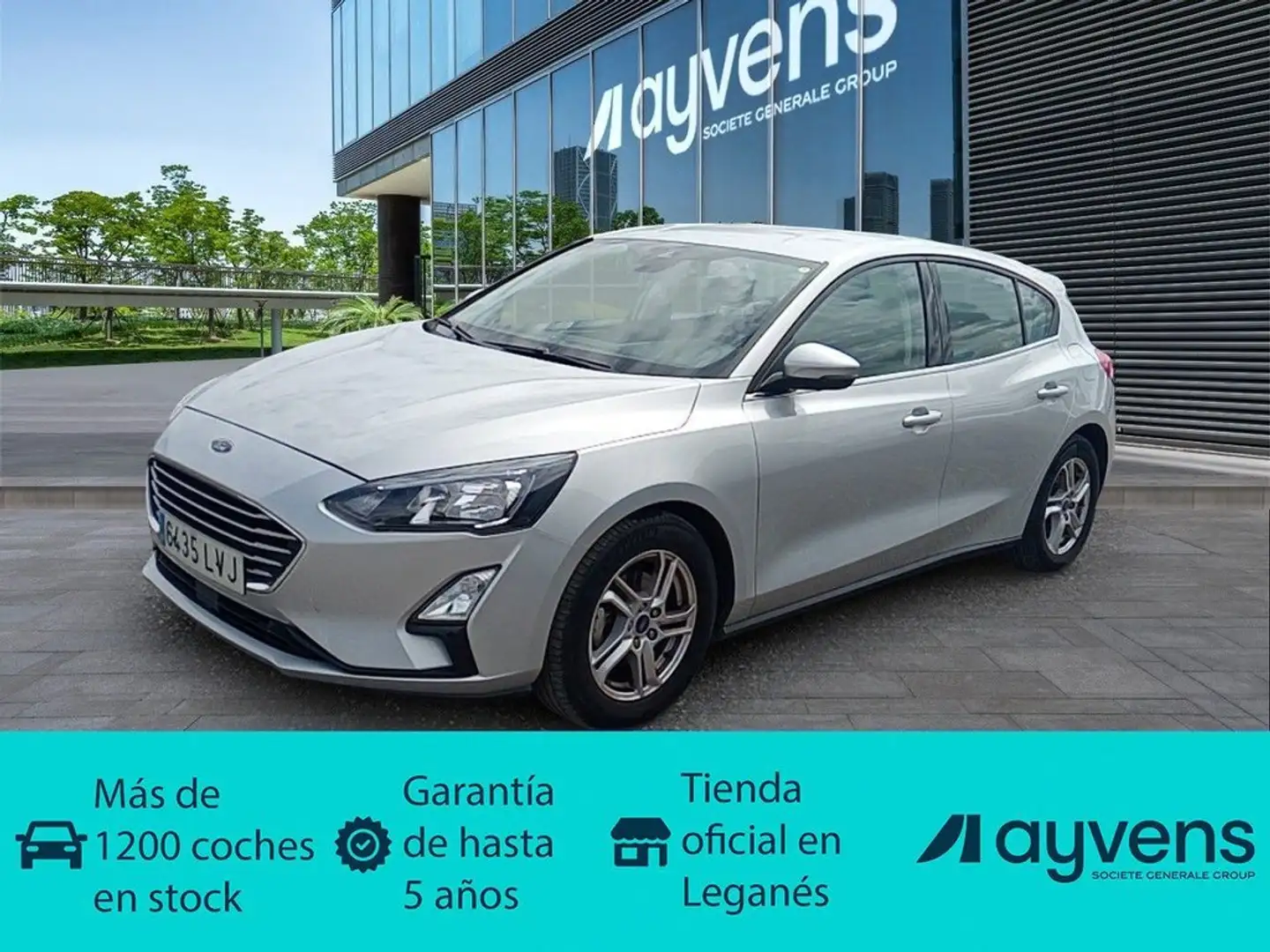 Ford Focus 1.0 Ecoboost MHEV Trend+ 125 Gris - 1