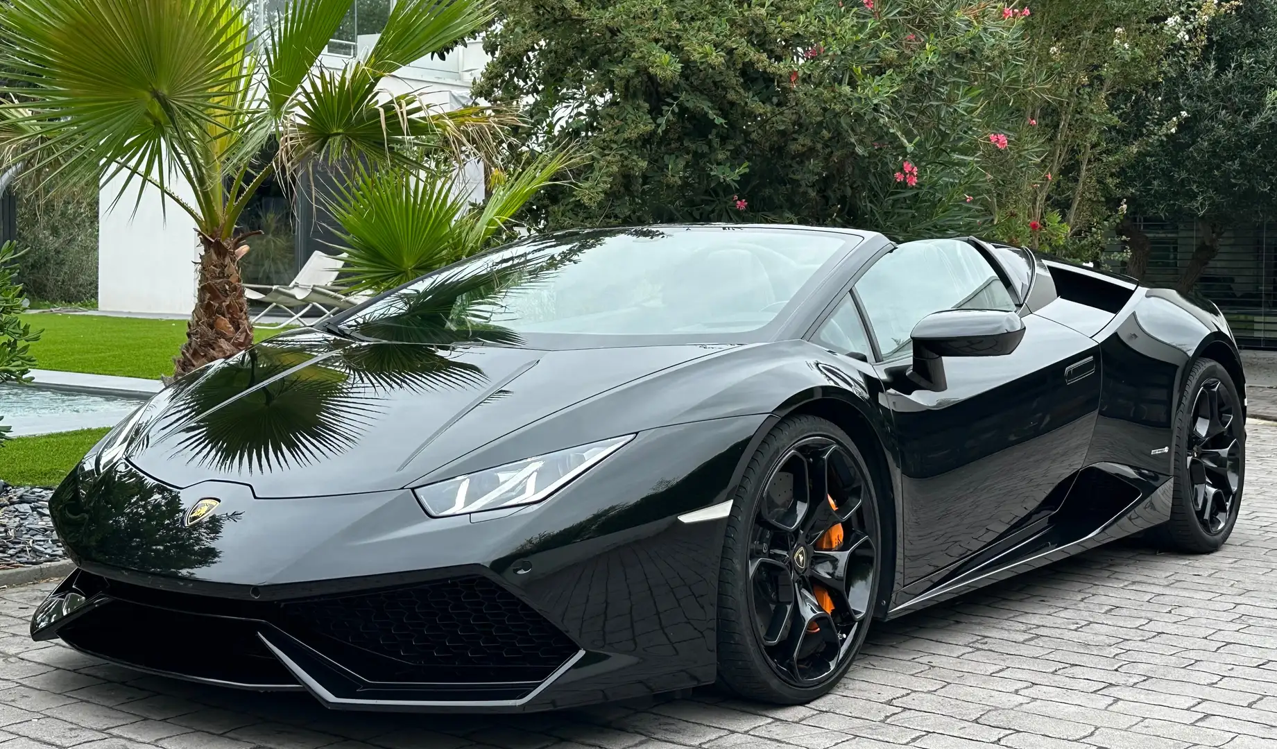 Lamborghini Huracán Huracan Spyder 5.2i V10 40v LP610-4 Noir - 2