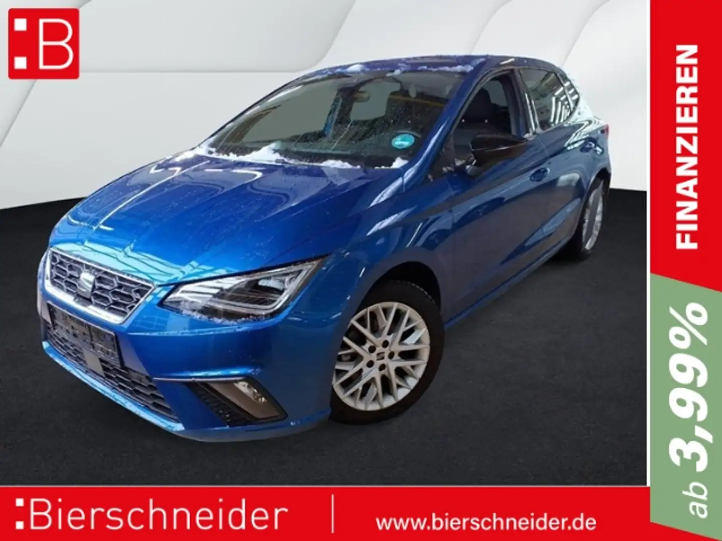 SEAT Ibiza 1.5 TSI DSG FR NAVI REAR VIEW SHZ Blau - 1
