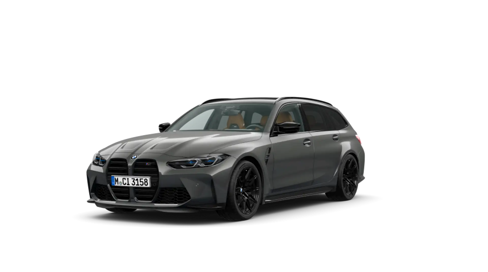 BMW M3 M3 Competition xDrive Touring Grijs - 1