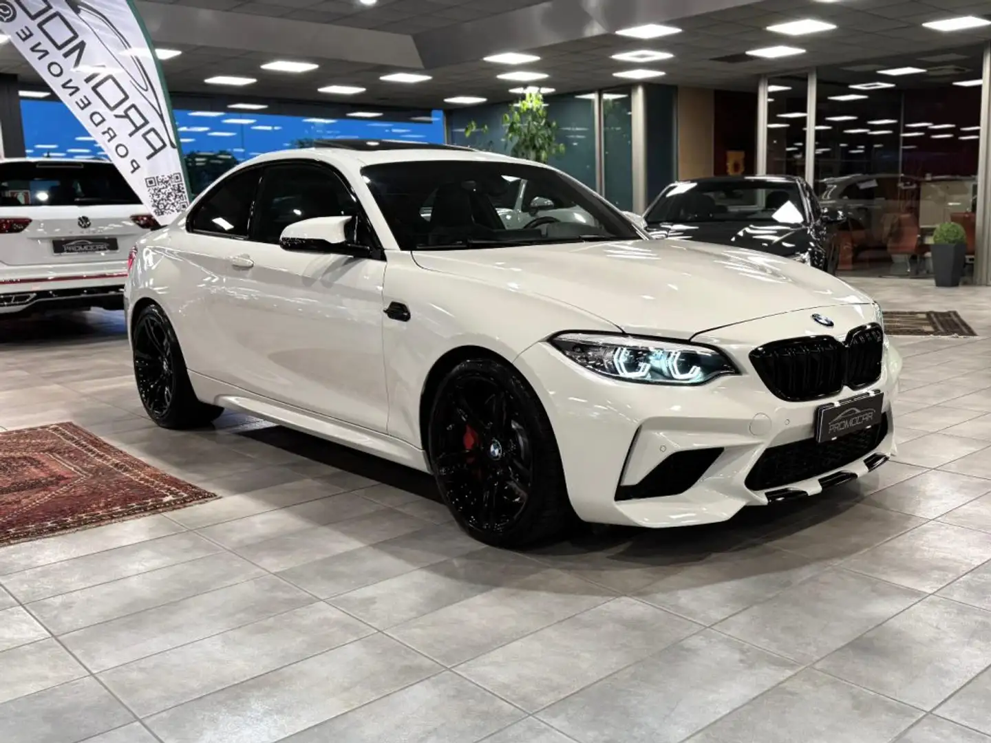 BMW M2 Coupé COMPETITION *TETTO*HARMAN*UNIPROP* Alb - 2
