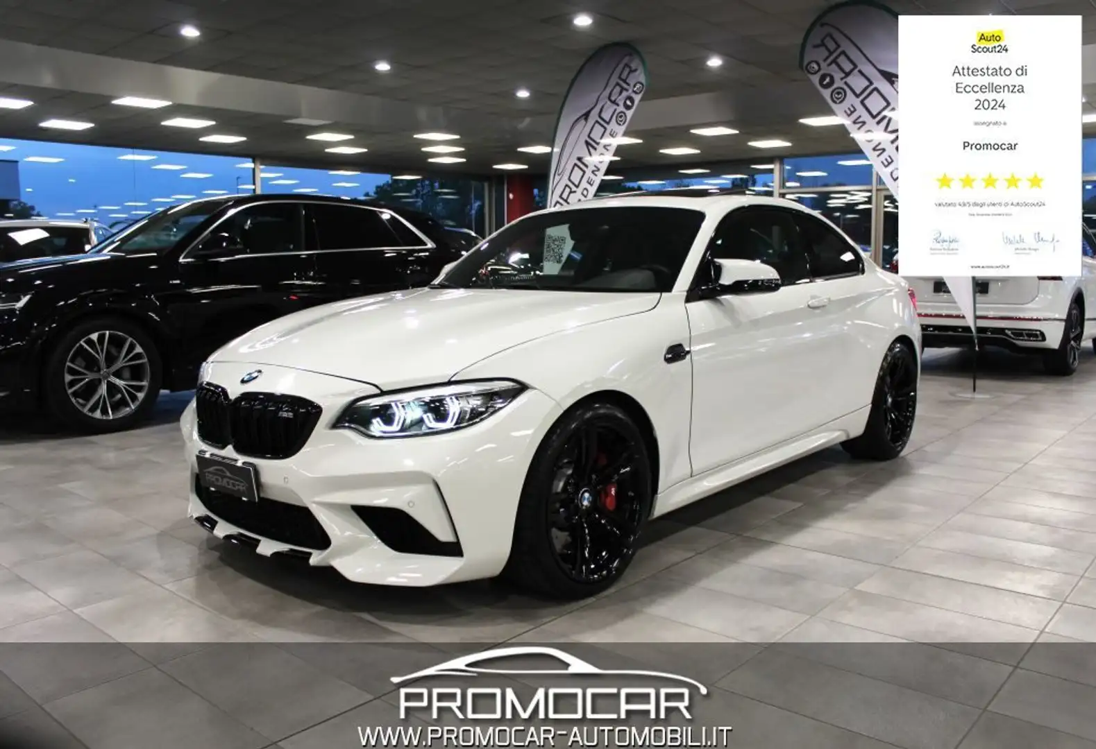 BMW M2 Coupé COMPETITION *TETTO*HARMAN*UNIPROP* Alb - 1
