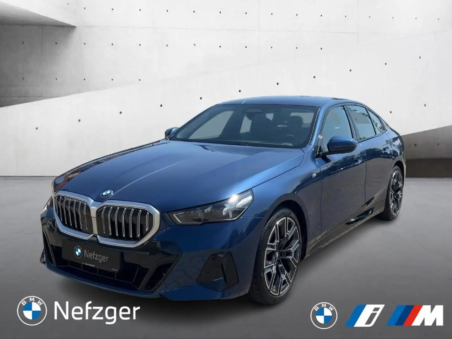 BMW 520 d Limousine M Sport Harman/Kardon RFK SHZ vo+hi Blau - 1