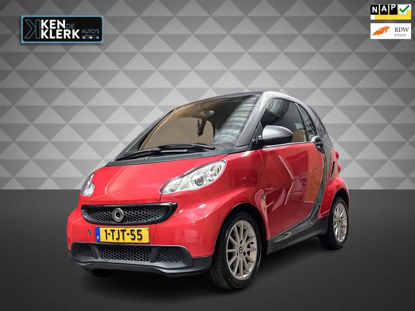 smart forTwo coup 1.0 mhd| Edition Pure | Automaat|NAP! Rouge - 1