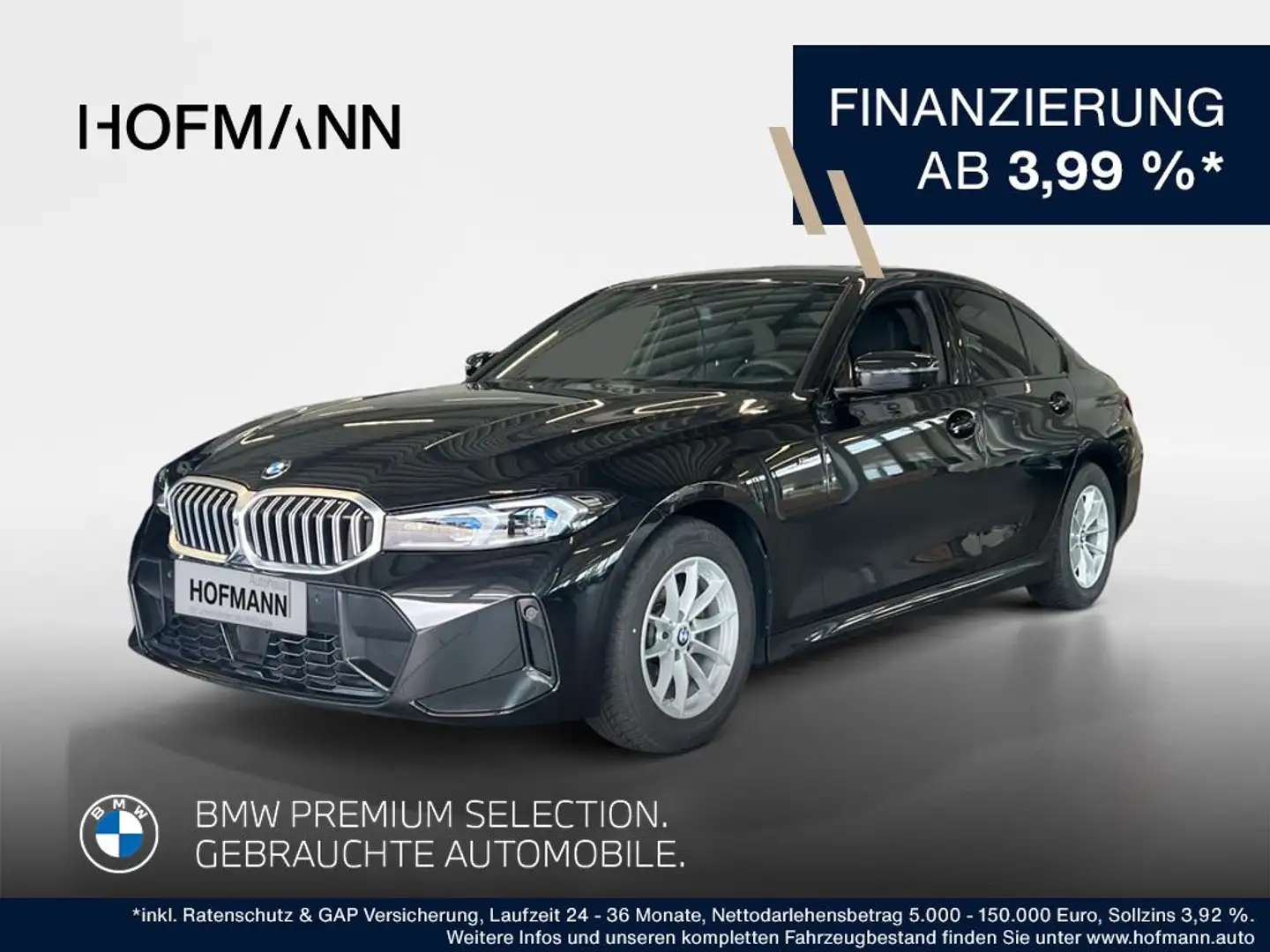 BMW 320 M Sport Schwarz - 1
