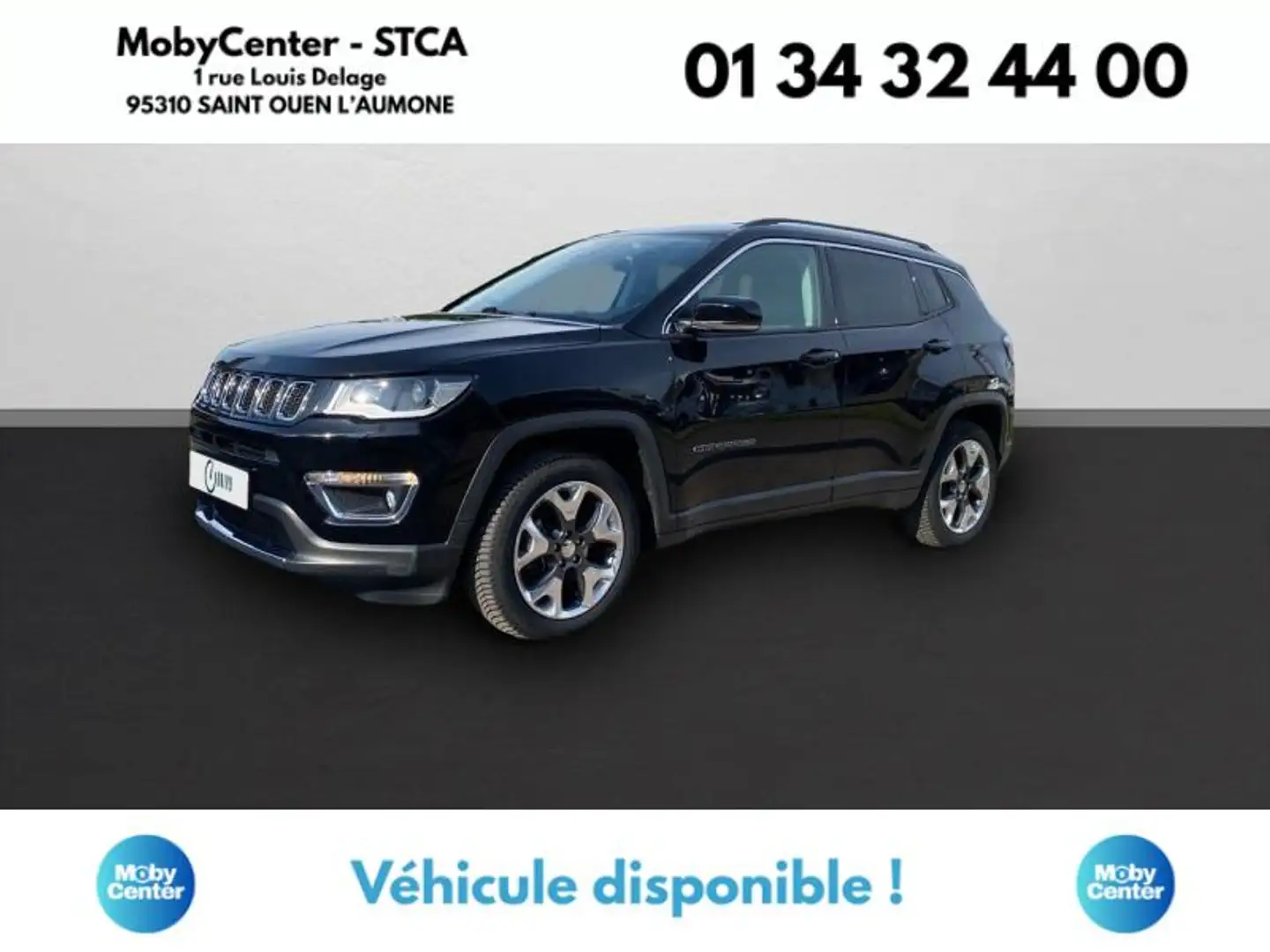 Jeep Compass 1.4 MultiAir II 170ch Limited 4x4 BVA9 Noir - 1