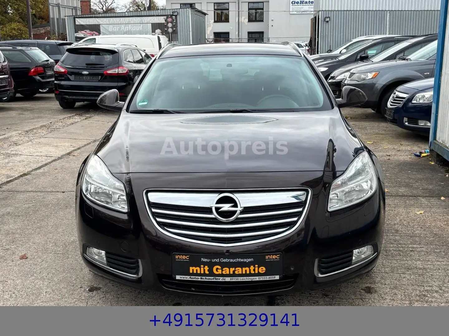 Opel Insignia 2.0 CDTI Klima Leder Navi PDC SHZ Tempo Braun - 2
