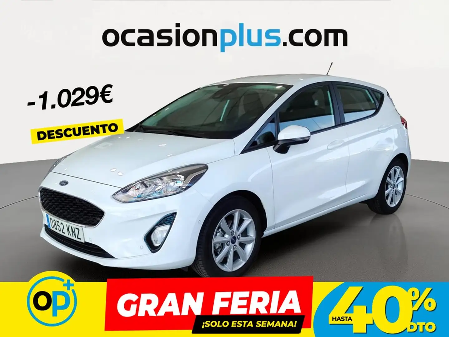 Ford Fiesta 1.1 Ti-VCT Trend+ Blanco - 1