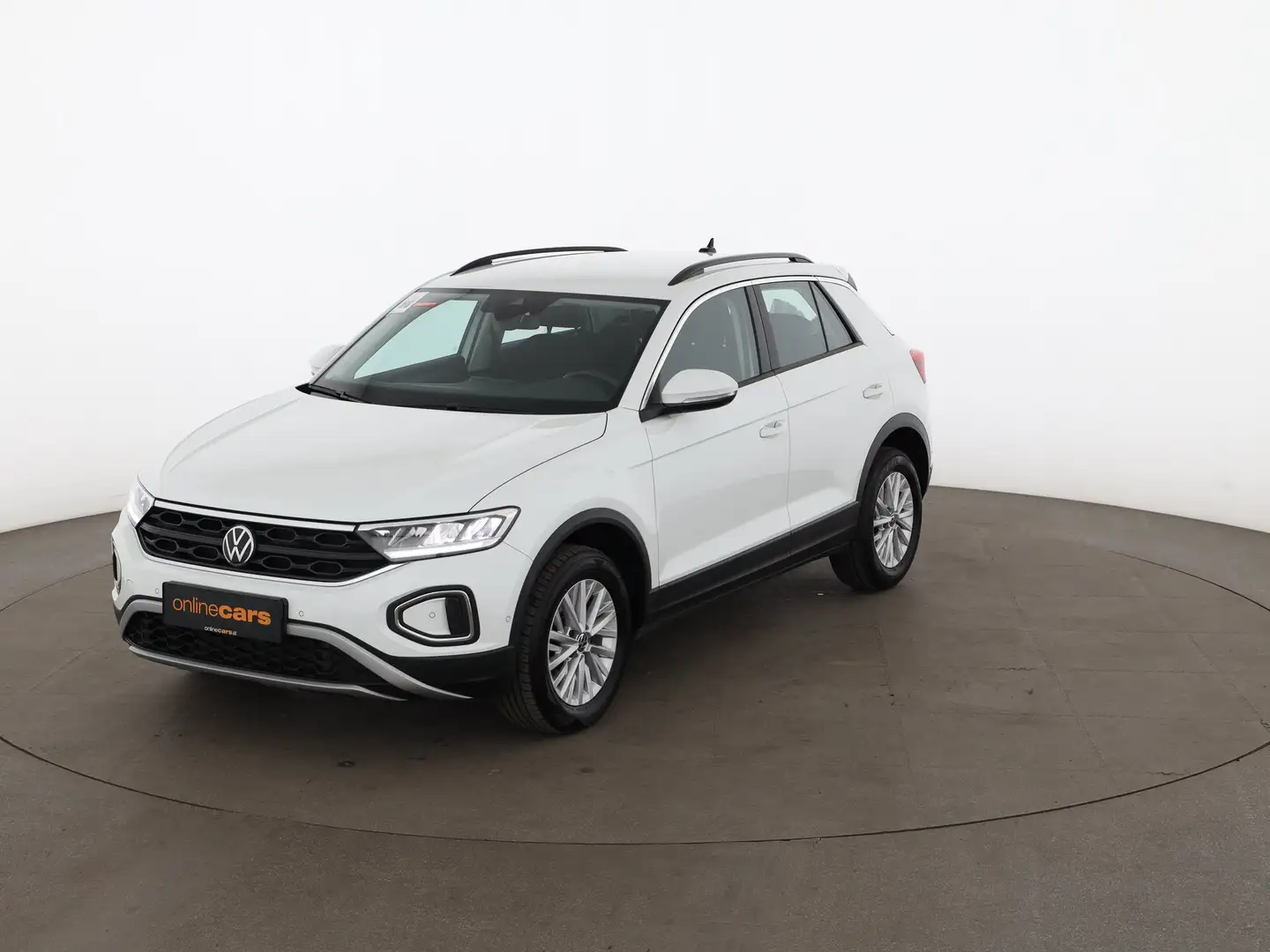Volkswagen T-Roc 2.0 TDI Life Aut LED RADAR NAVI SITZHZG PDC Weiß - 2