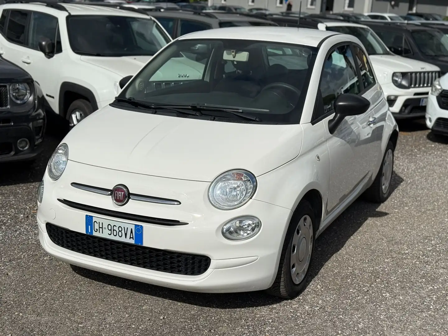 Fiat 500 1.2 Pop Blanc - 1