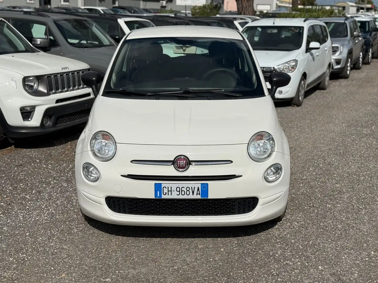 Fiat 500 1.2 Pop Blanc - 2