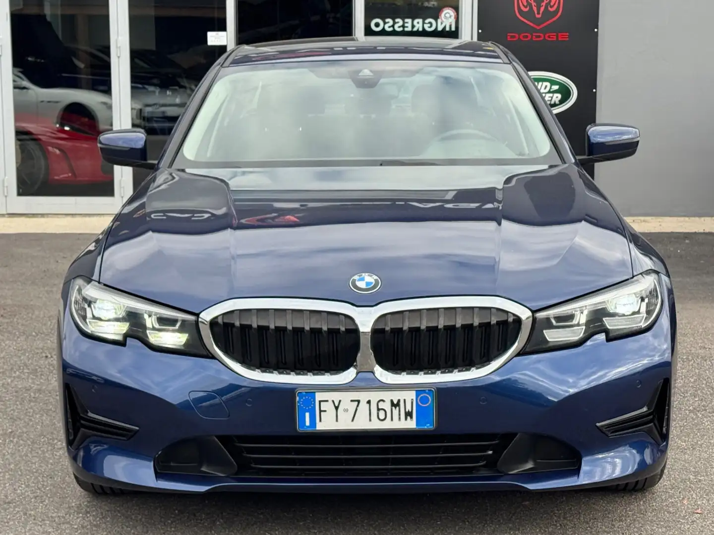 BMW 318 318d Business Advantage AUTOMATICO Albastru - 2