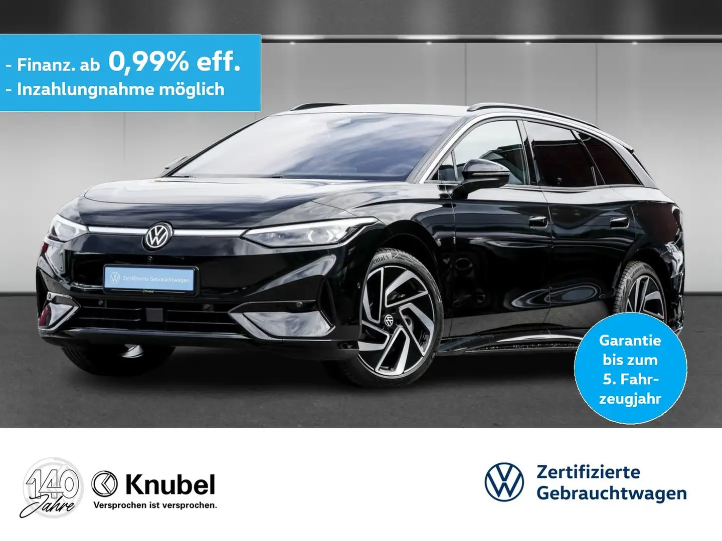 Volkswagen ID.7 Tourer Pro IQ.Light Navi AHK Keyless AreaView HuD Schwarz - 1