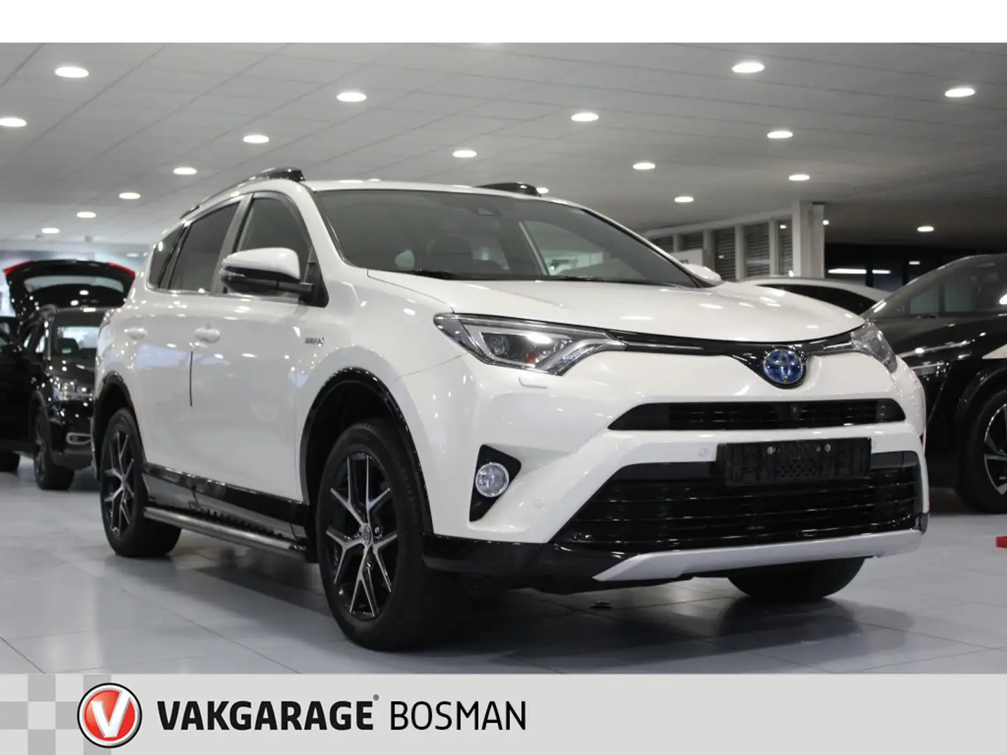 Toyota RAV 4 Hybrid Style Selection/LEDER/CAMERA/TREKHAAK Wit - 1