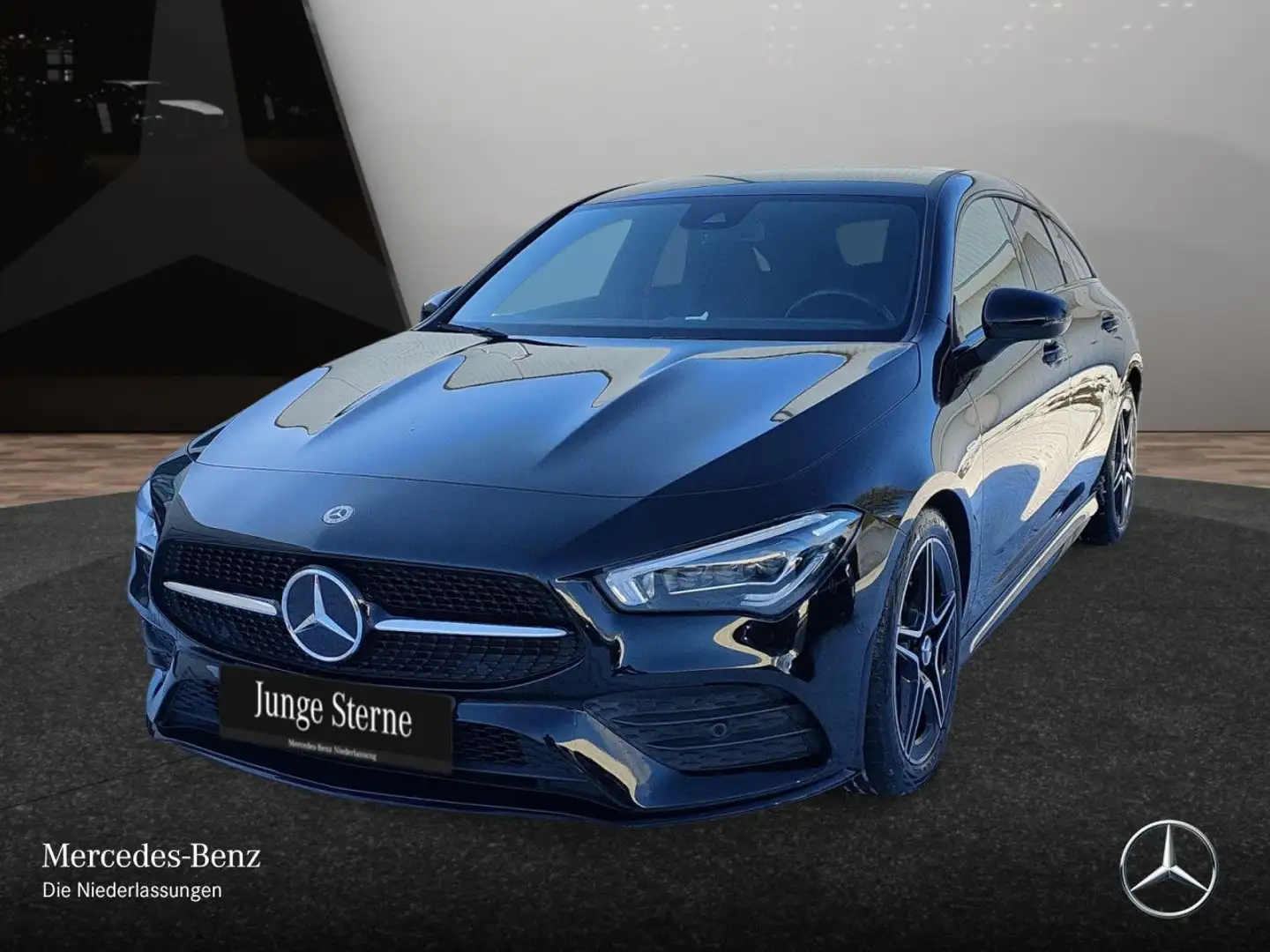Mercedes-Benz CLA 180 EDITION 2020+AMG+NIGHT+MULTIBEAM+STHZG+7G Schwarz - 2