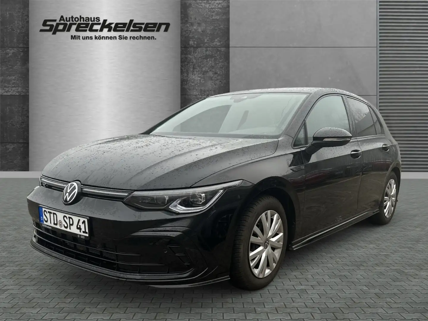 Volkswagen Golf VIII 2.0 TDI R-Line++IQ-Light++Black Style++ Schwarz - 1