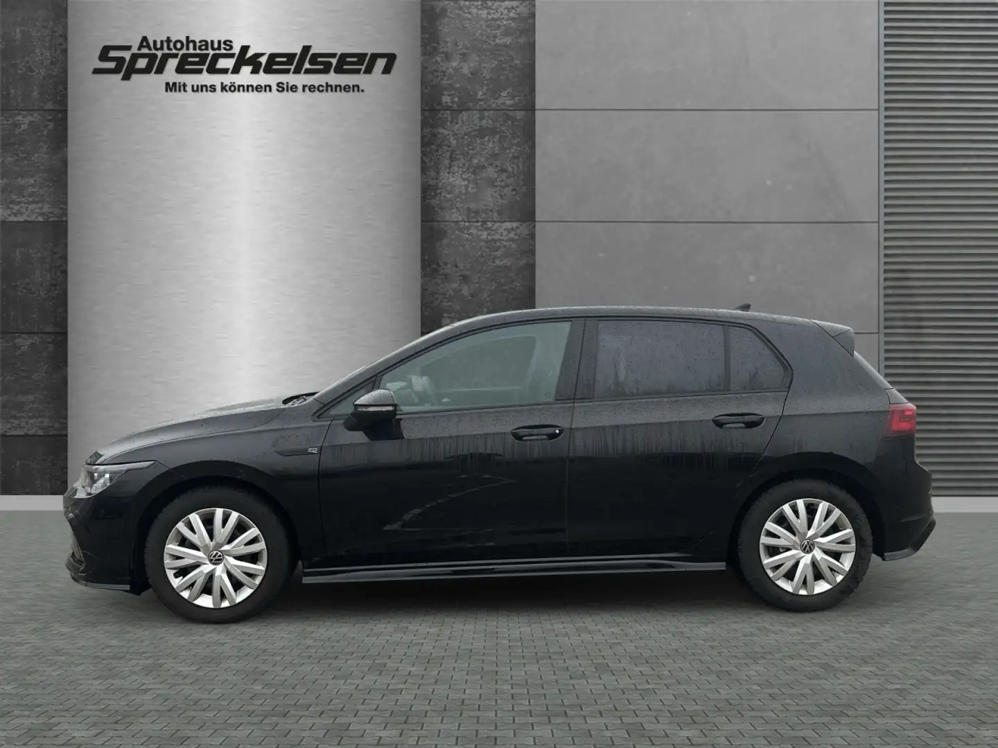 Volkswagen Golf VIII 2.0 TDI R-Line++IQ-Light++Black Style++ Schwarz - 2