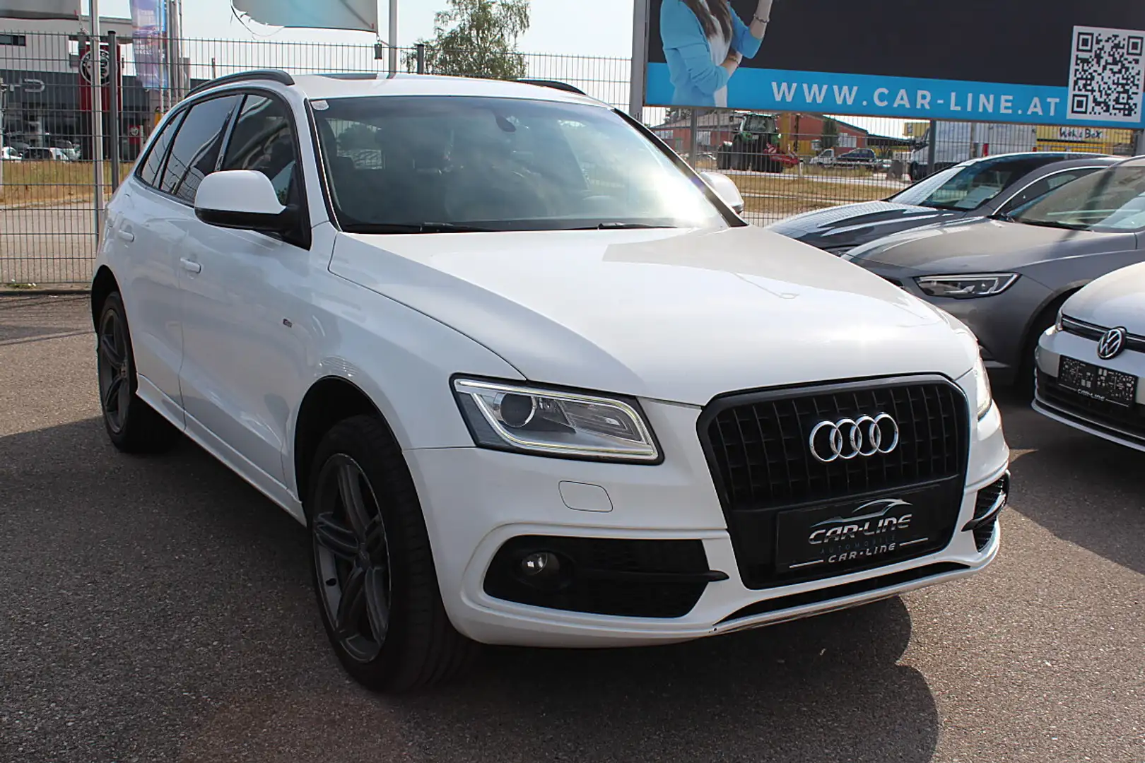Audi Q5 3,0 TDI quattro S-Line Pano Sport S-tronic Weiß - 2