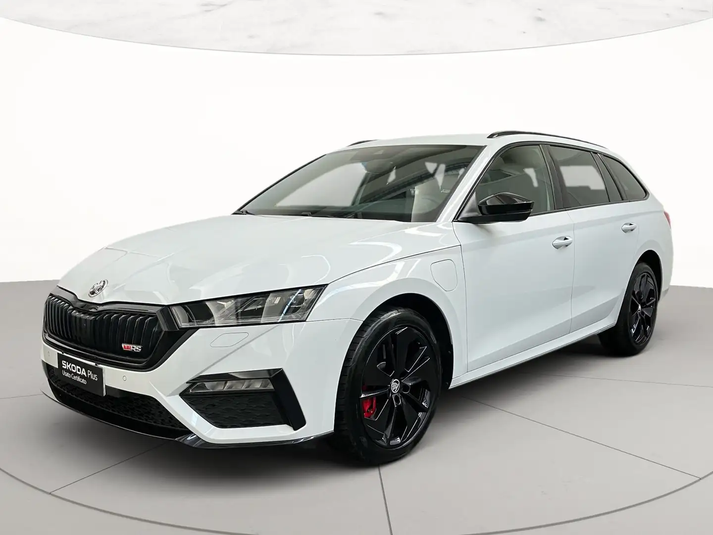 Skoda Octavia wagon 1.4 tsi phev rs dsg Blanc - 1
