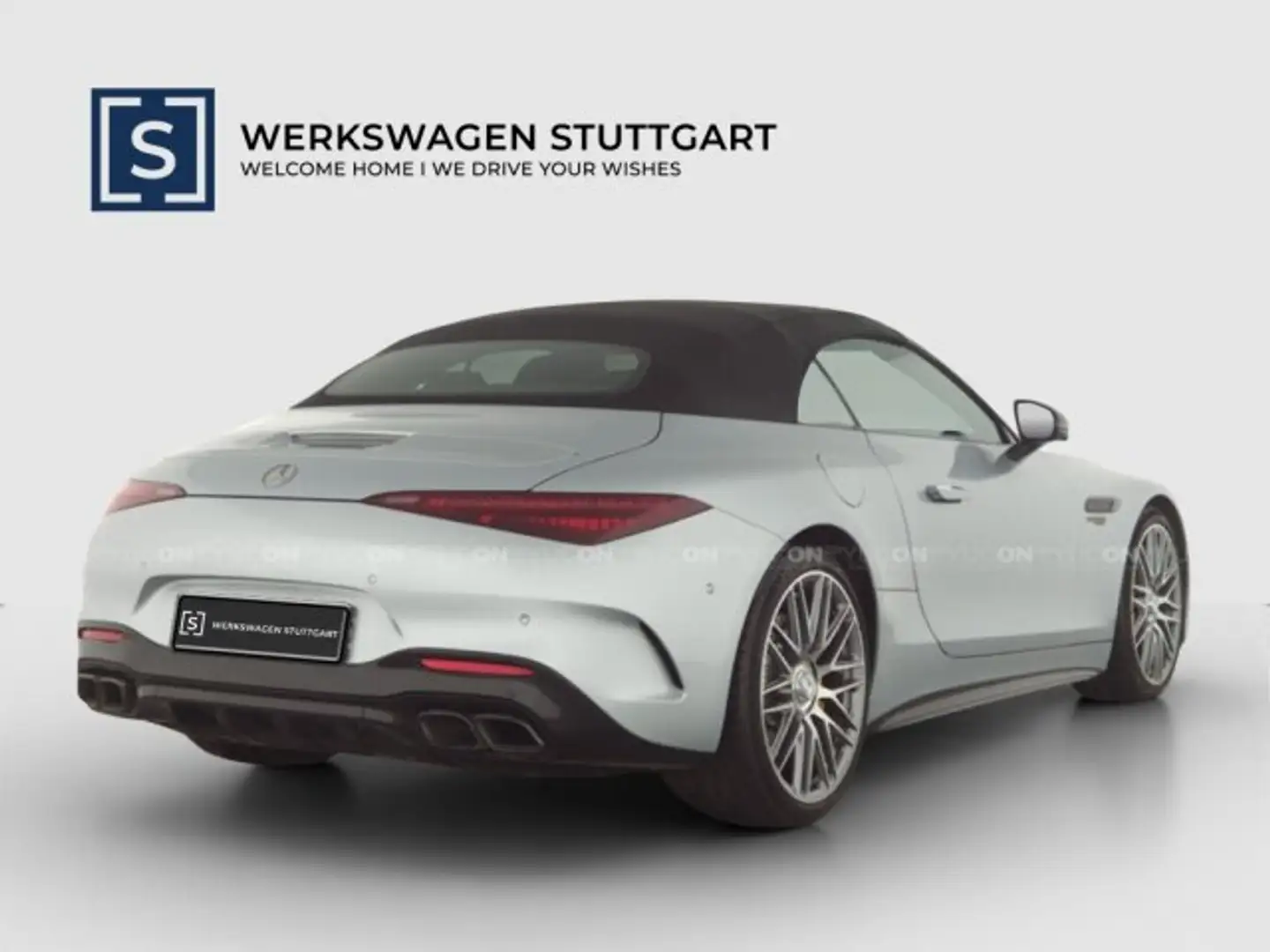 Mercedes-Benz SL 55 AMG SL 55 AMG 4M+ Night 21" MASSAGE 3D TV HuD NP199 Srebrny - 2