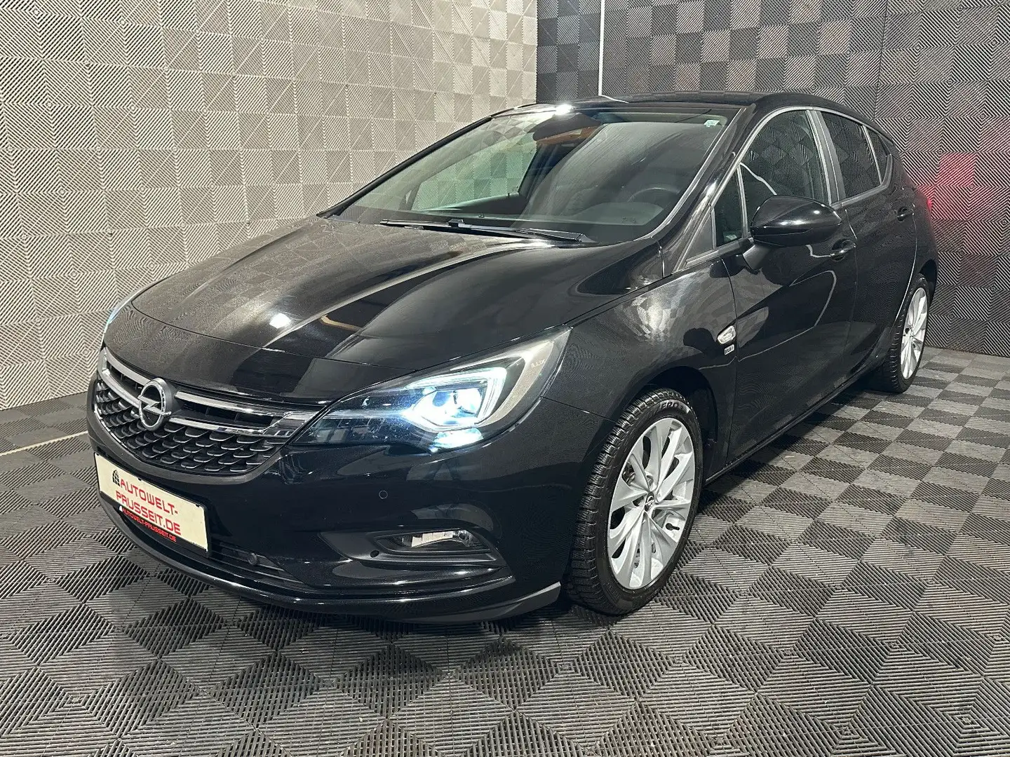 Opel Astra 1.4 Turbo*120 JAHRE*LED-TEMPO-PDC-SHZ-SPUR Schwarz - 2