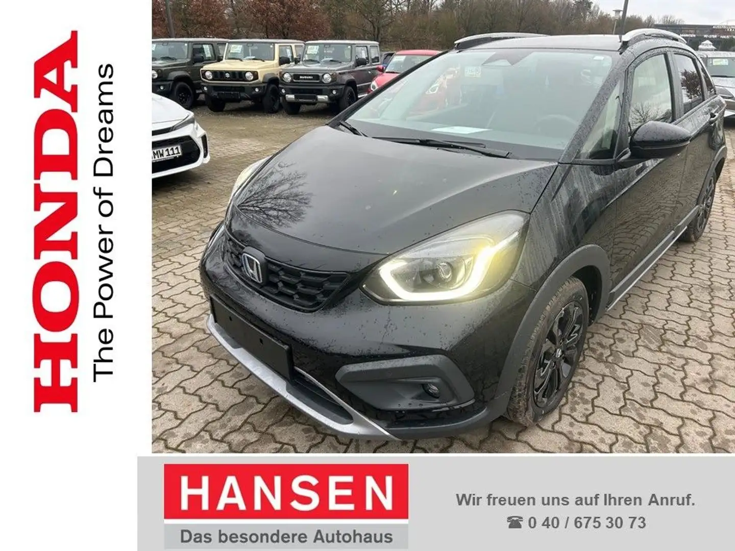 Honda Jazz 1.5 i-MMD Hybrid Crosstar Advance Schwarz - 1