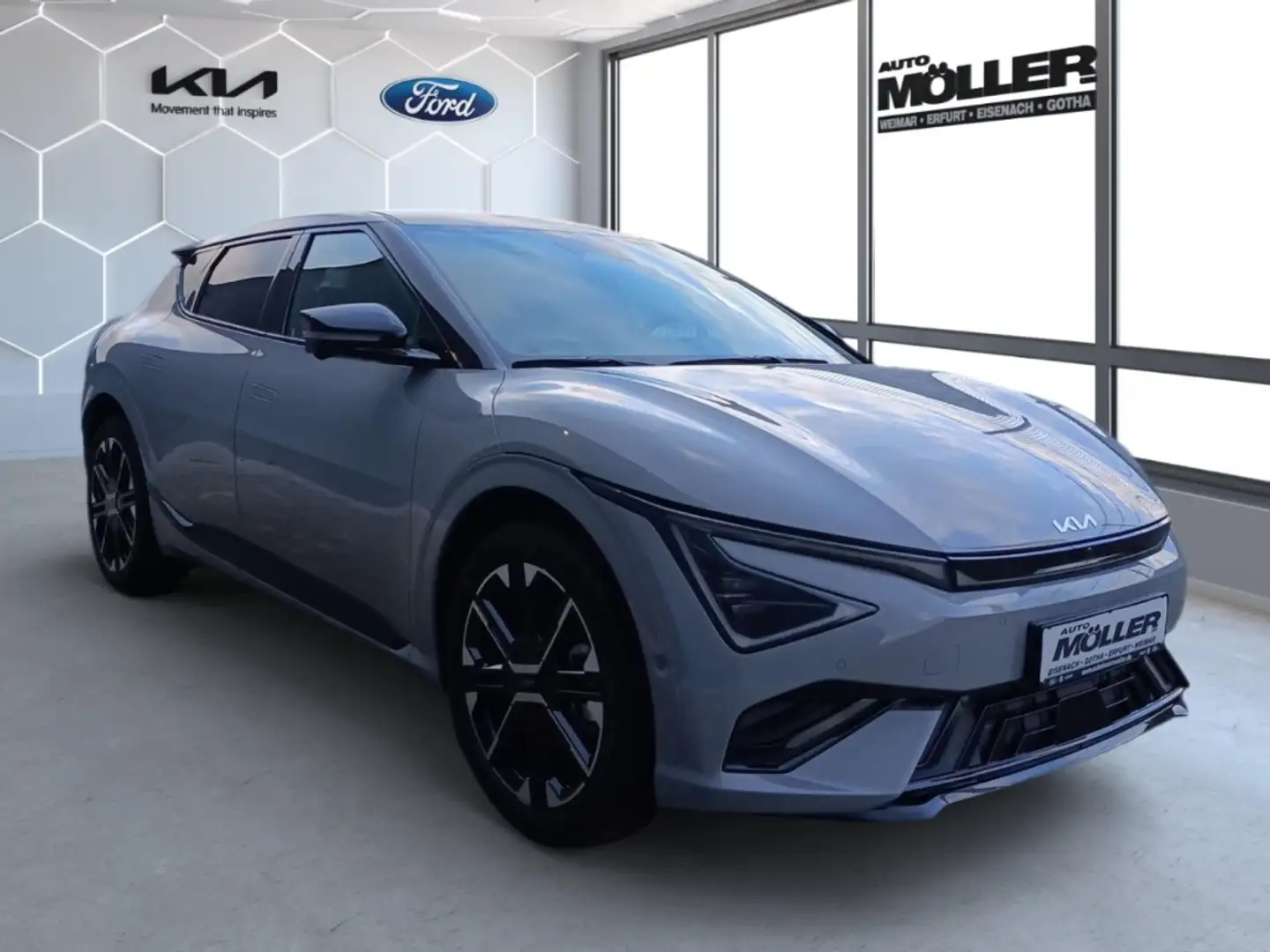 Kia EV6 GT-Line PE Facelift 84 kWh AWD WP Tech Assist+ Sou Grau - 2