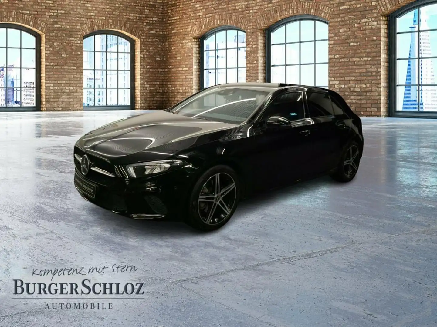 Mercedes-Benz A 220 4M progressive AUT Kam. KlimaA LED LM Navi Schwarz - 1