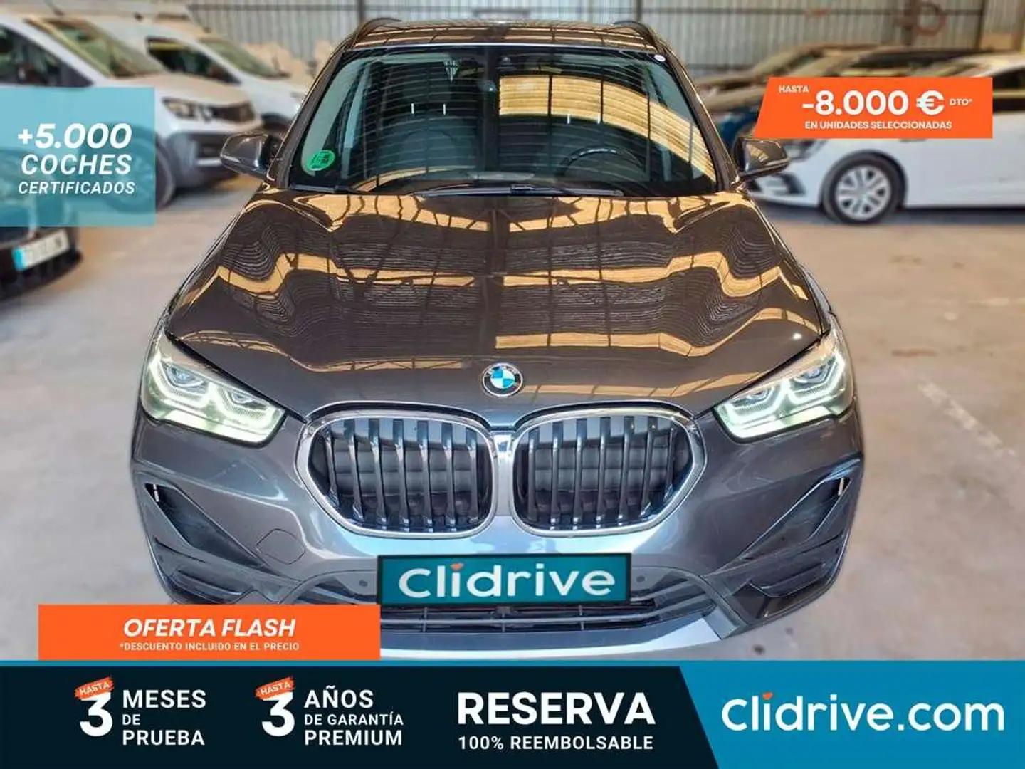 BMW X1 sDrive 18dA Corporate Gris - 1