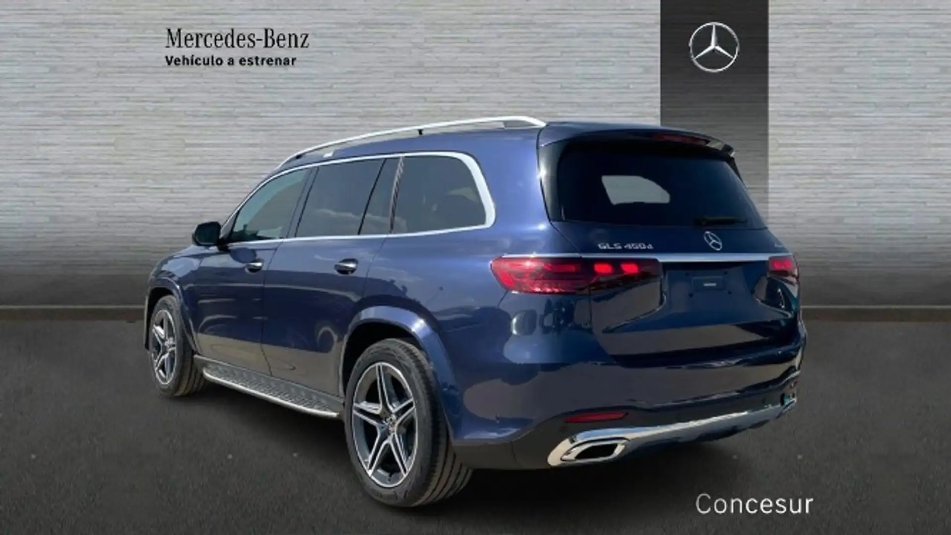 Mercedes-Benz GLS 450 D 4MATIC Azul - 2