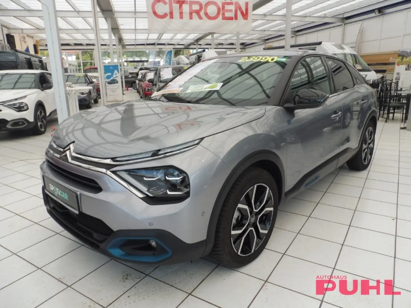 Citroen C4 Elektro, e-Shine Navi,Kameras,Sitzheizung++++ Grau - 2