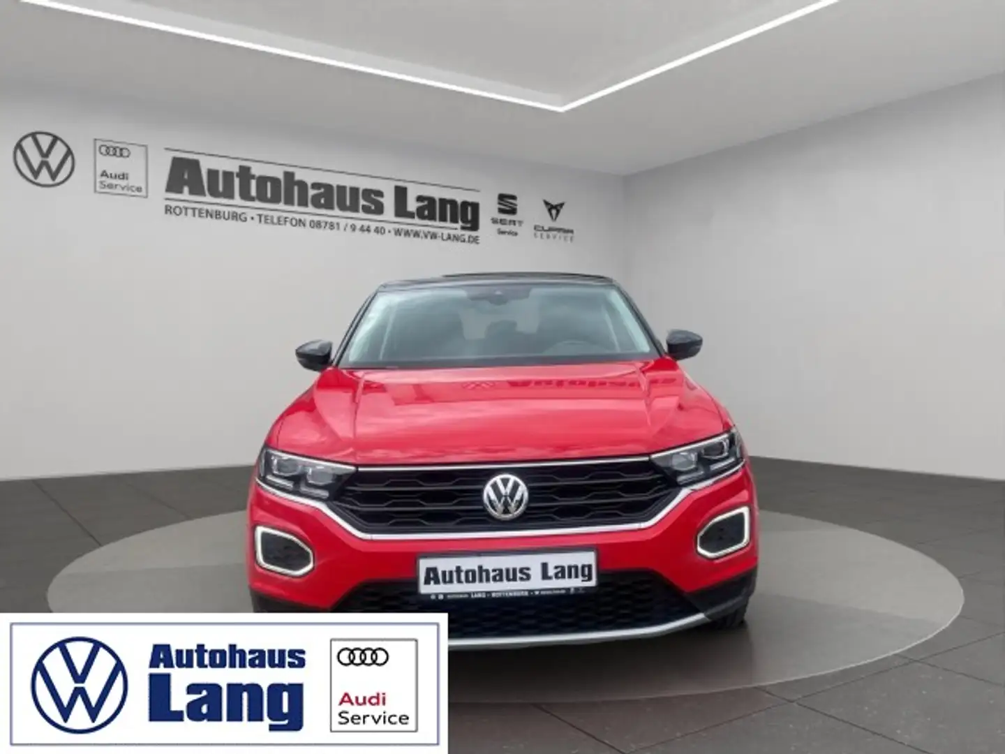 Volkswagen T-Roc 1.5 TSI DSG Style AID Rear Standh 8-fach bereift Rosso - 1