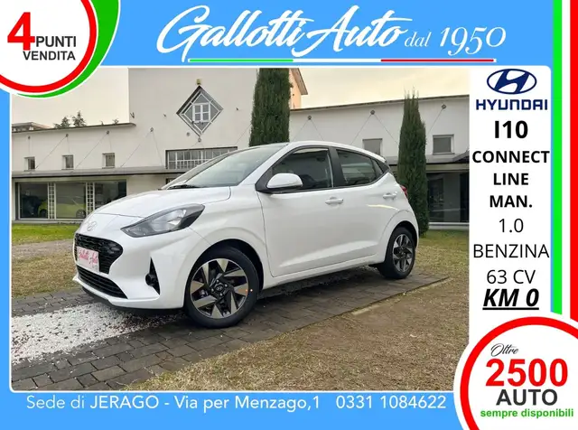 Hyundai i10 1.0 mpi Connectline 63cv - SENZA VINCOLI DI FINAN