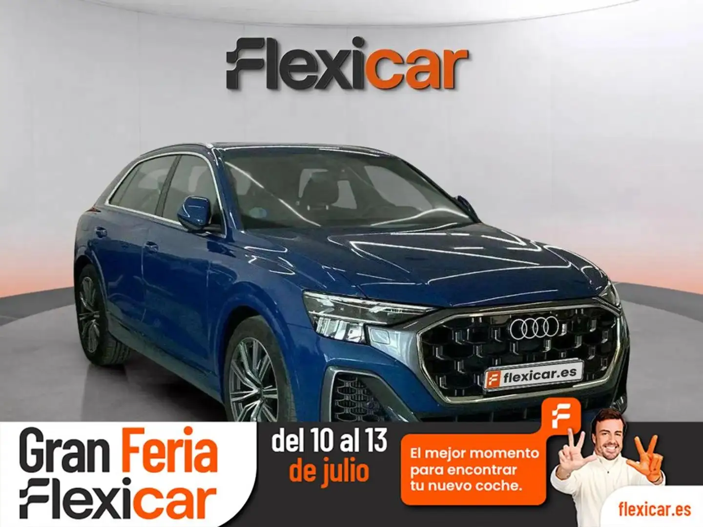 Audi Q8 S line 55 TFSI 250kW quattro tiptronic Bleu - 1