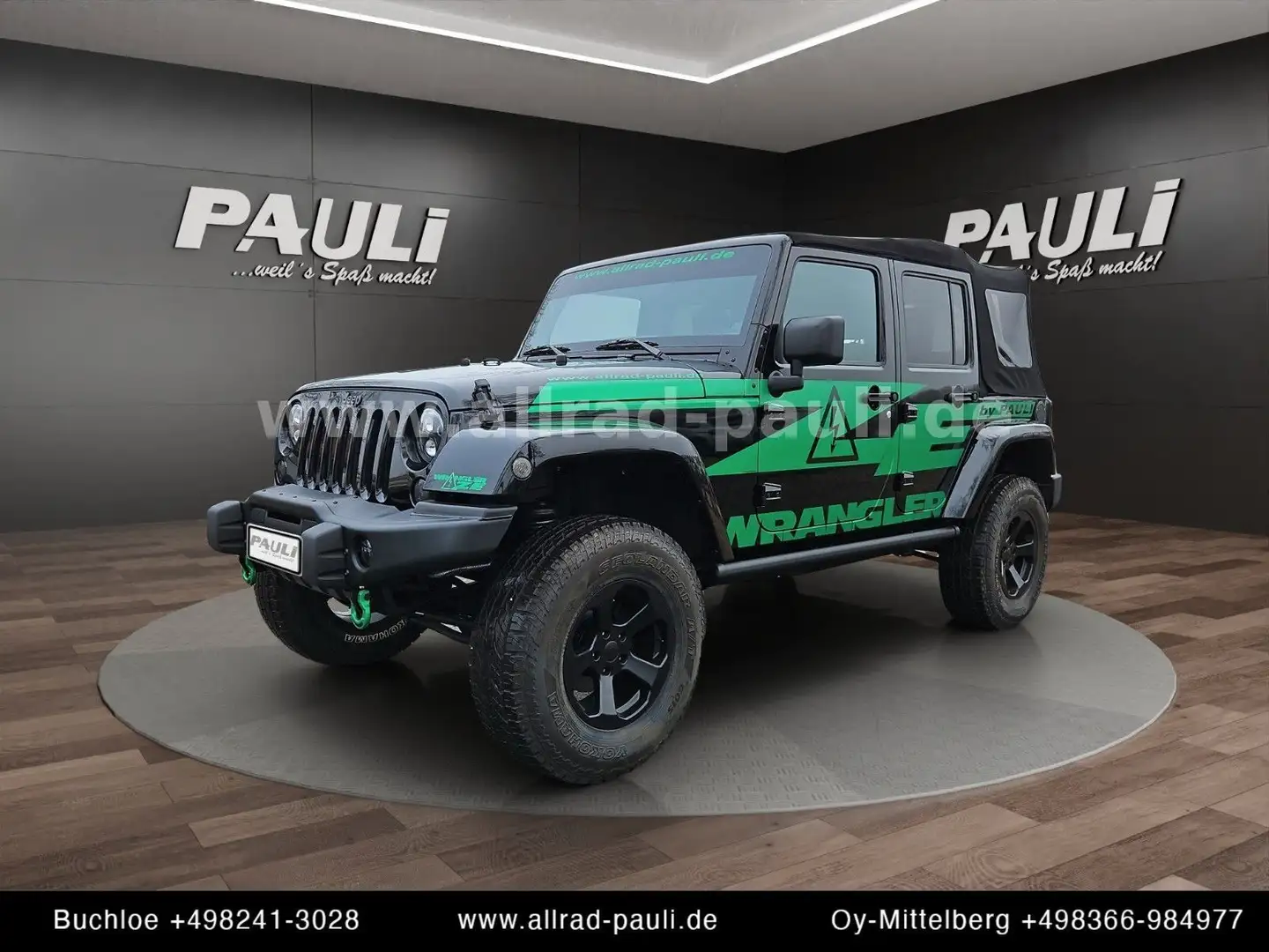 Jeep Wrangler Unlimited ZE ELEKTRO by ALLRADPAULI Schwarz - 1