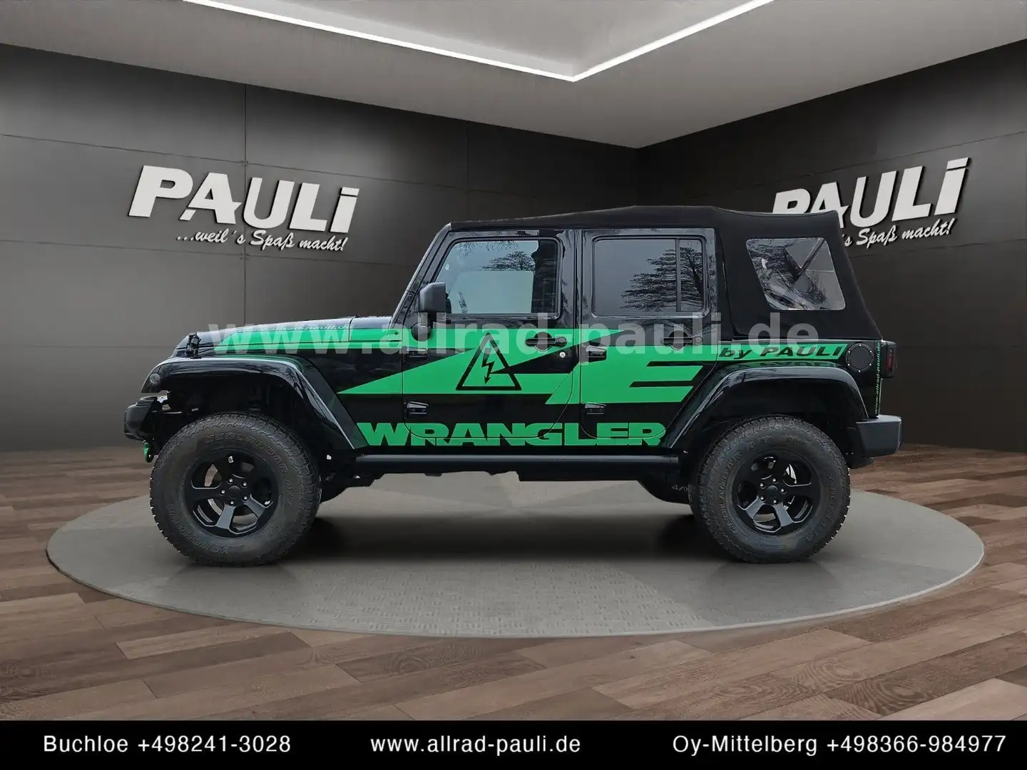 Jeep Wrangler Unlimited ZE ELEKTRO by ALLRADPAULI Schwarz - 2