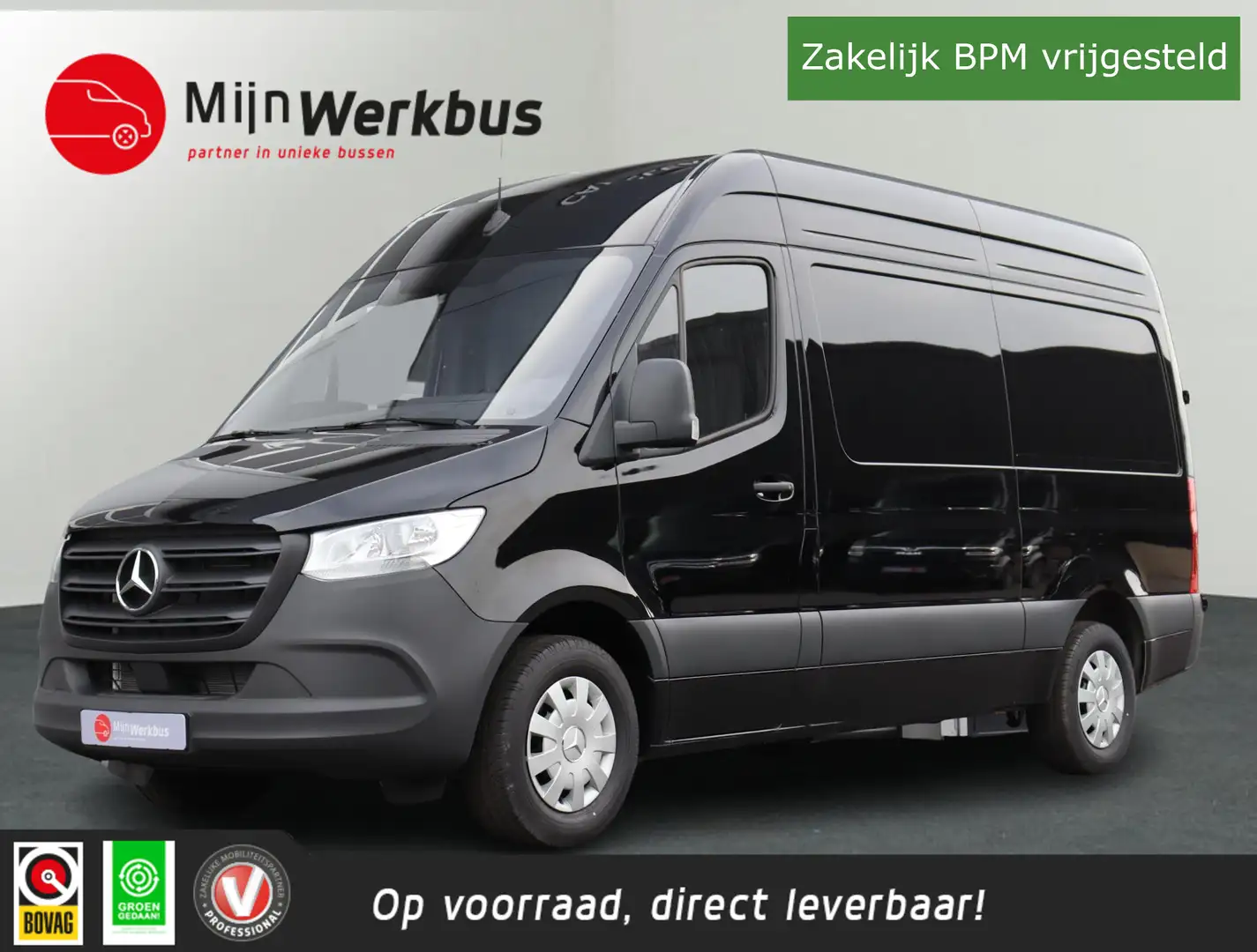 Mercedes-Benz Sprinter 317 1.9 CDI L2H2 RWD 170pk Automaat AppConnect | 3 Nero - 1