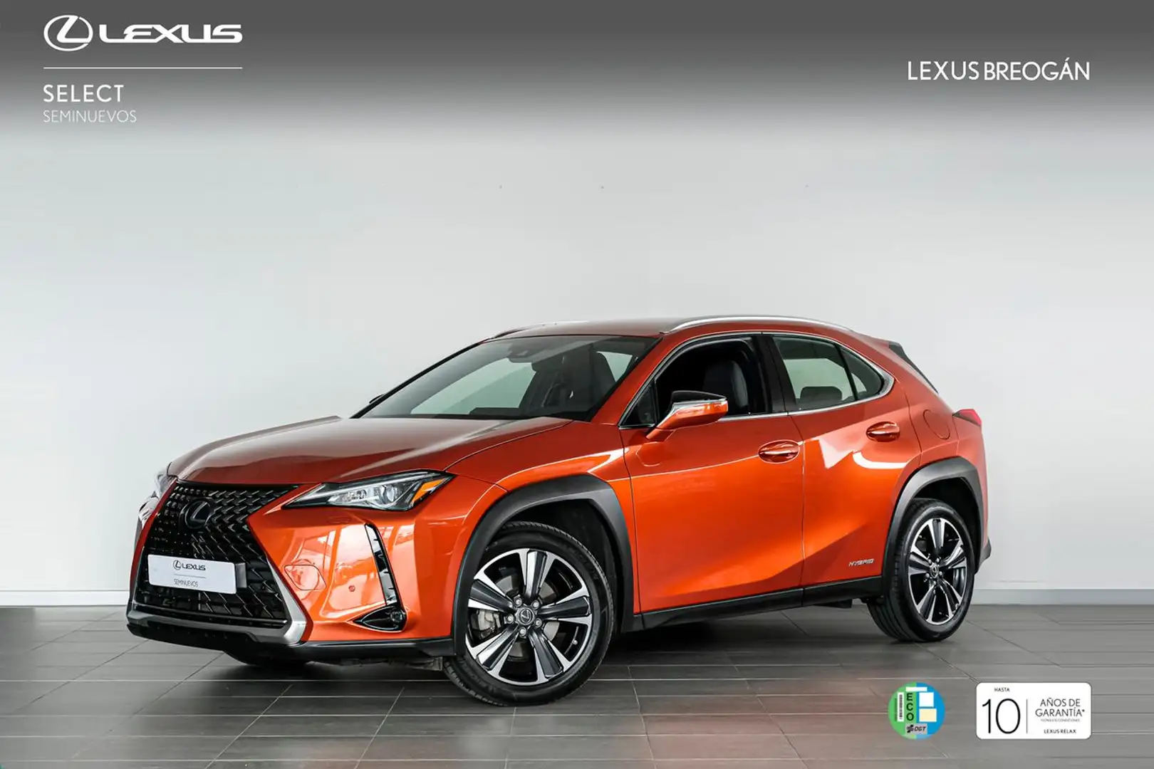 Lexus UX 250h PREMIUM Oranje - 1