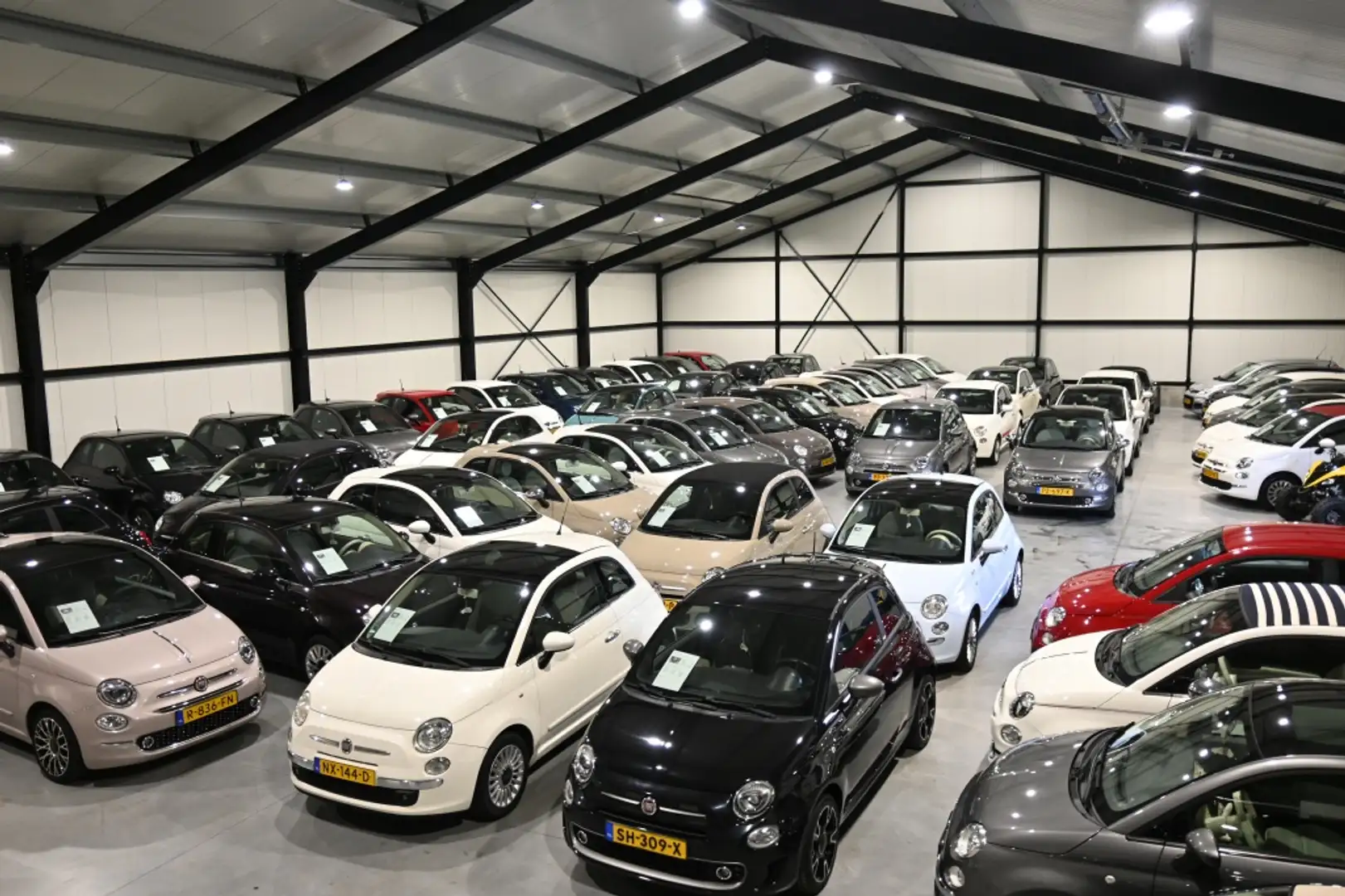 Fiat 500 1.2 50 op voorraad Azul - 1