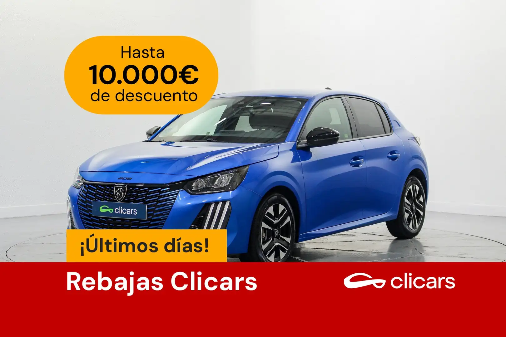 Peugeot 208 1.2 Puretech S&S Allure 100 Bleu - 1