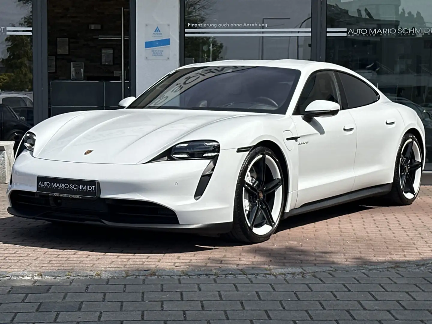 Porsche Taycan 4S Motor-Sound*Burmester*Keramik*APPROVED Weiß - 1