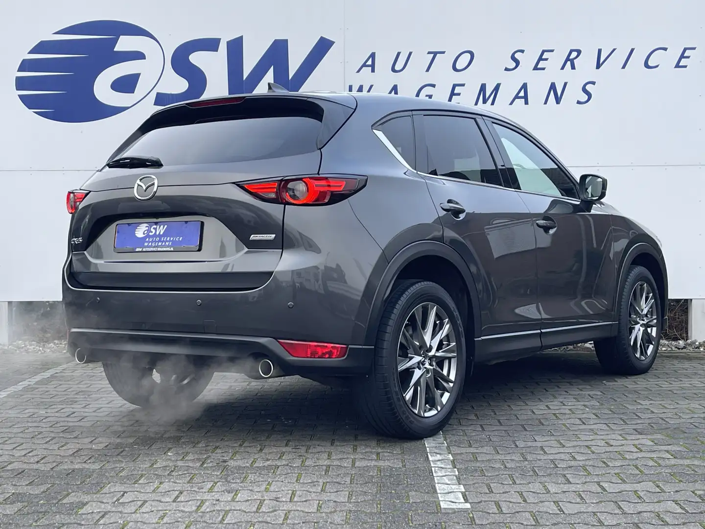 Mazda CX-5 2.5 SkyActiv-G 194 Luxury | Trekhaak | Leder | 360 Grijs - 2