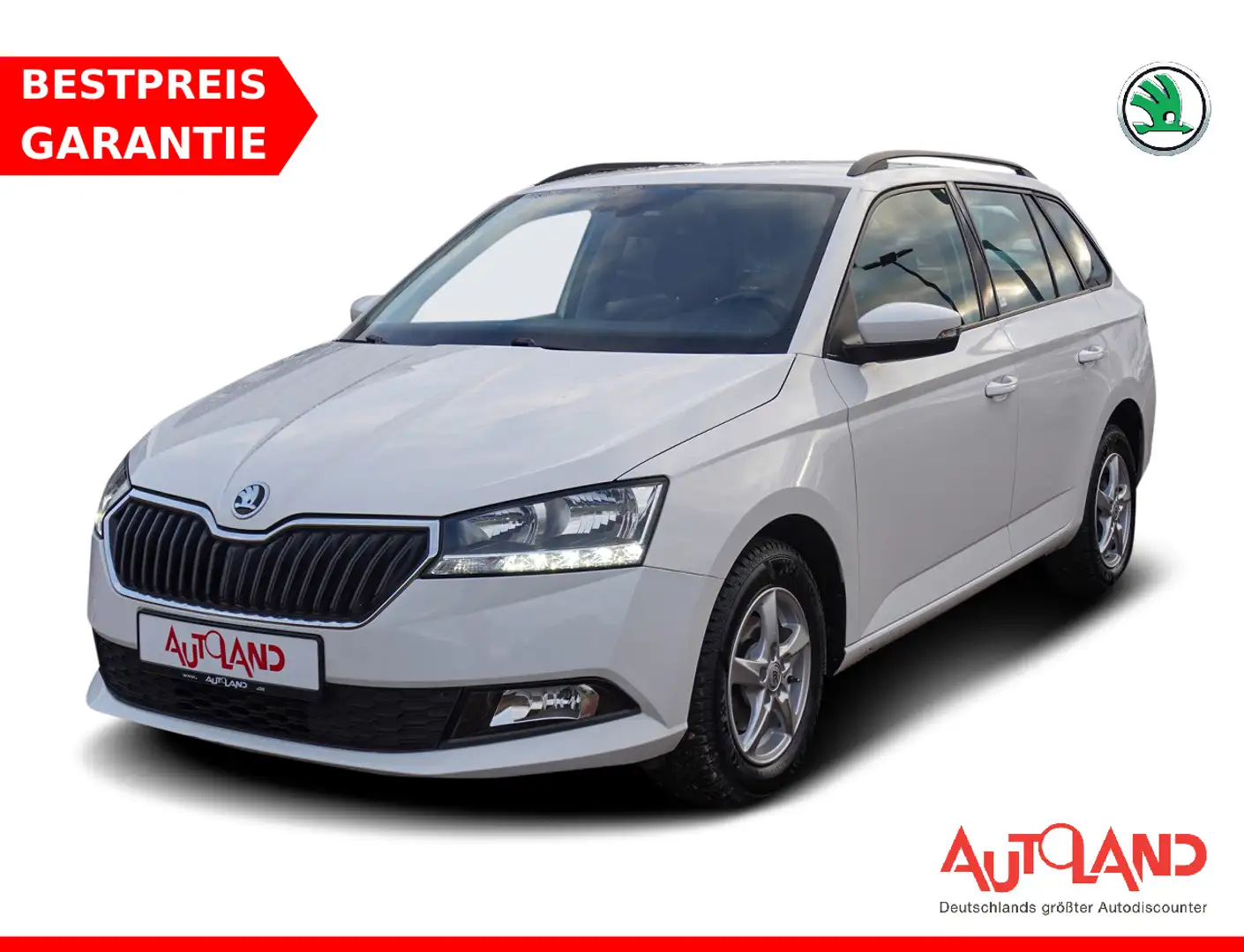 Skoda Fabia Combi 1.0 Ambition Klimaaut. Kamera PDC Alb - 1