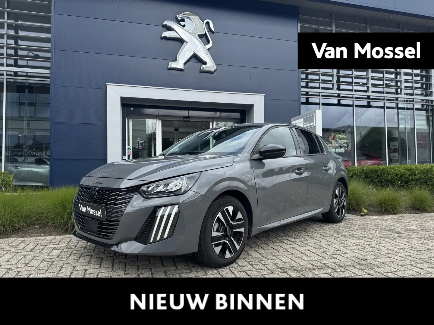 Peugeot 208 Hybrid 100 e-DCS6 Allure | Apple Carplay/Android A Gris - 1