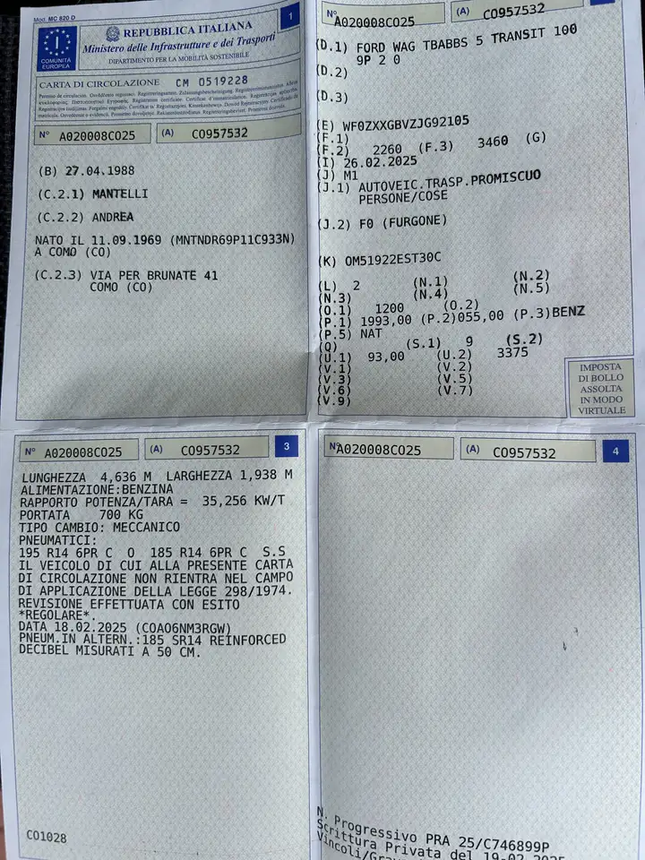 Ford Transit 9 Posti, foto 5